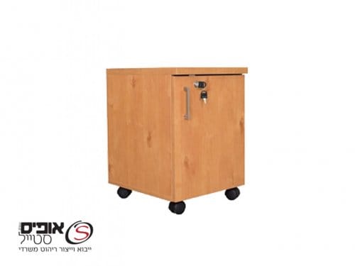 עגלת משרדית ניידת עם דלת