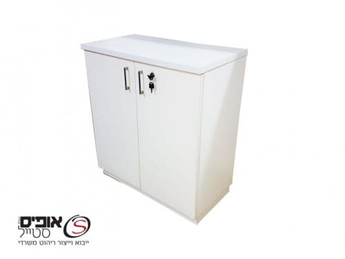 ארון משרד 2 דלתות פתיחה