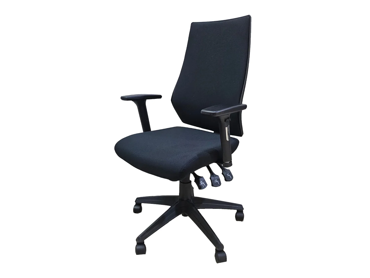 כסא משרדי דגם יובל -גב מרופד