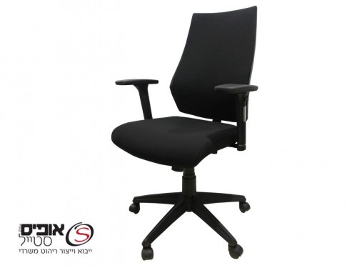 כסא משרדי דגם יובל -גב מרופד