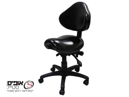 כסא אוכף עם משענת