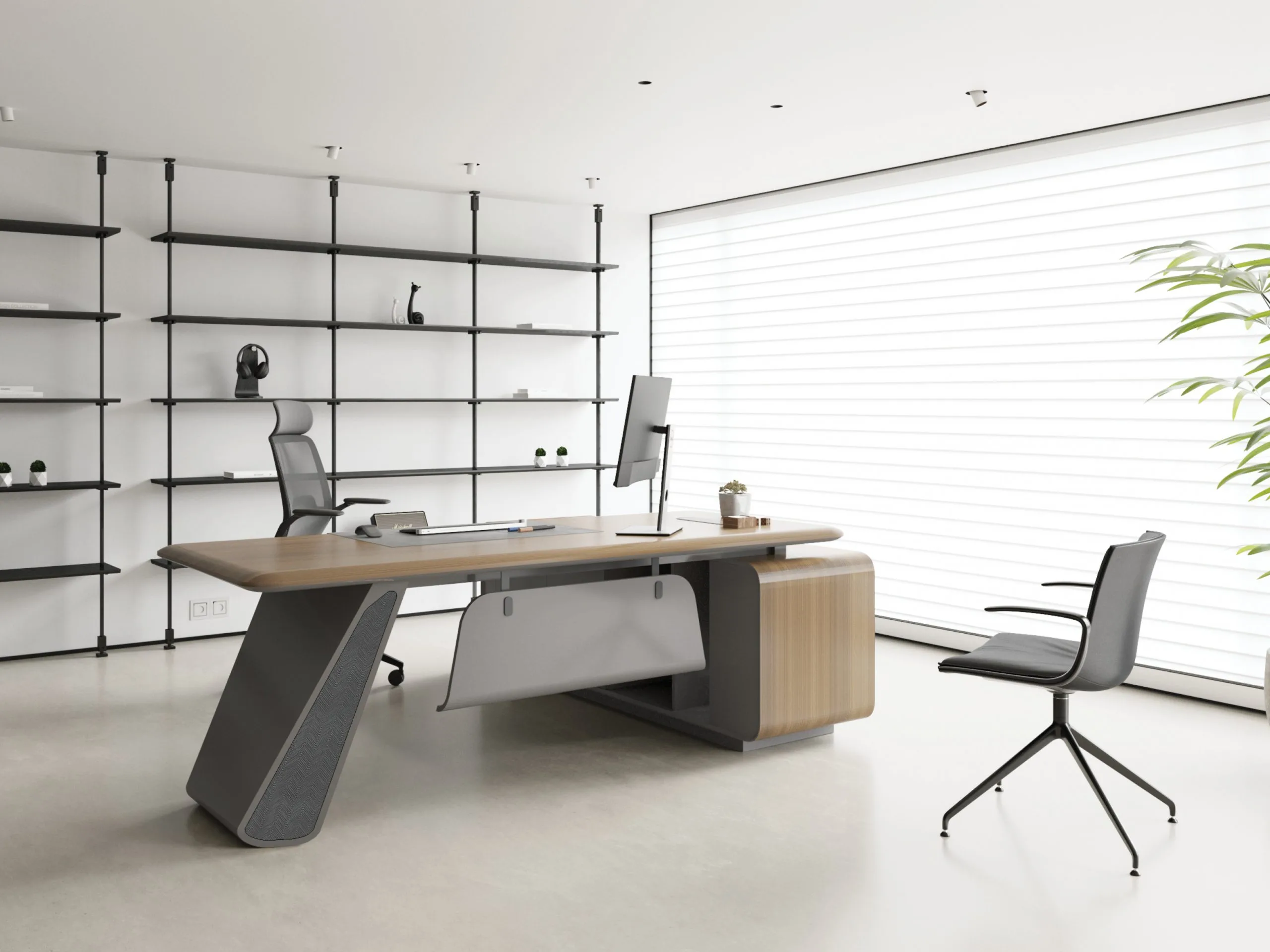 שולחן מנהלים מפואר דגם ניו יורק