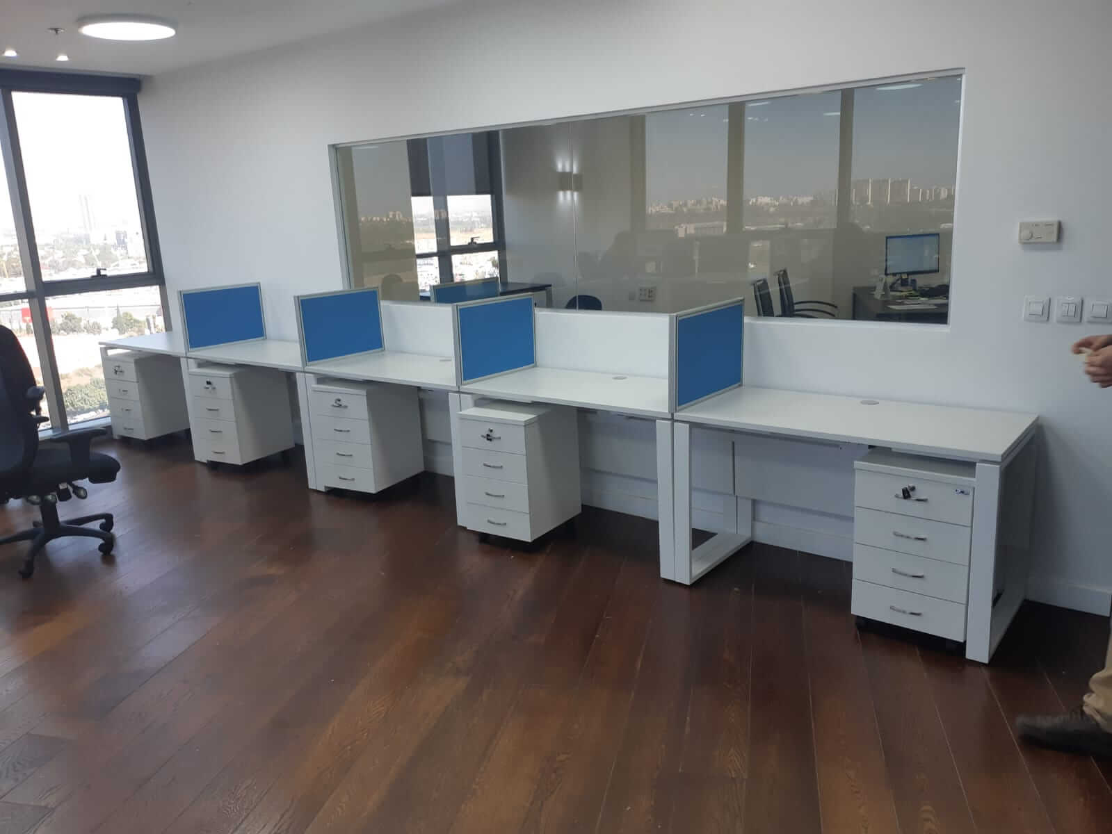 פרויקט ריהוט משרדי עבור חברת השקעות גדולה