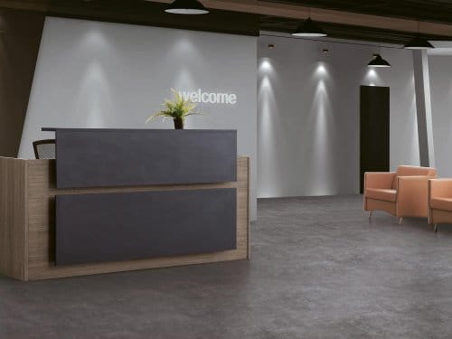 דלפק מעוצב דלתא אגוז