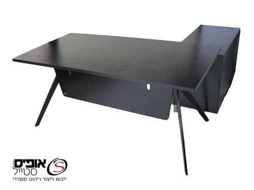 שולחן מנהל דגם טוקיו בשחור