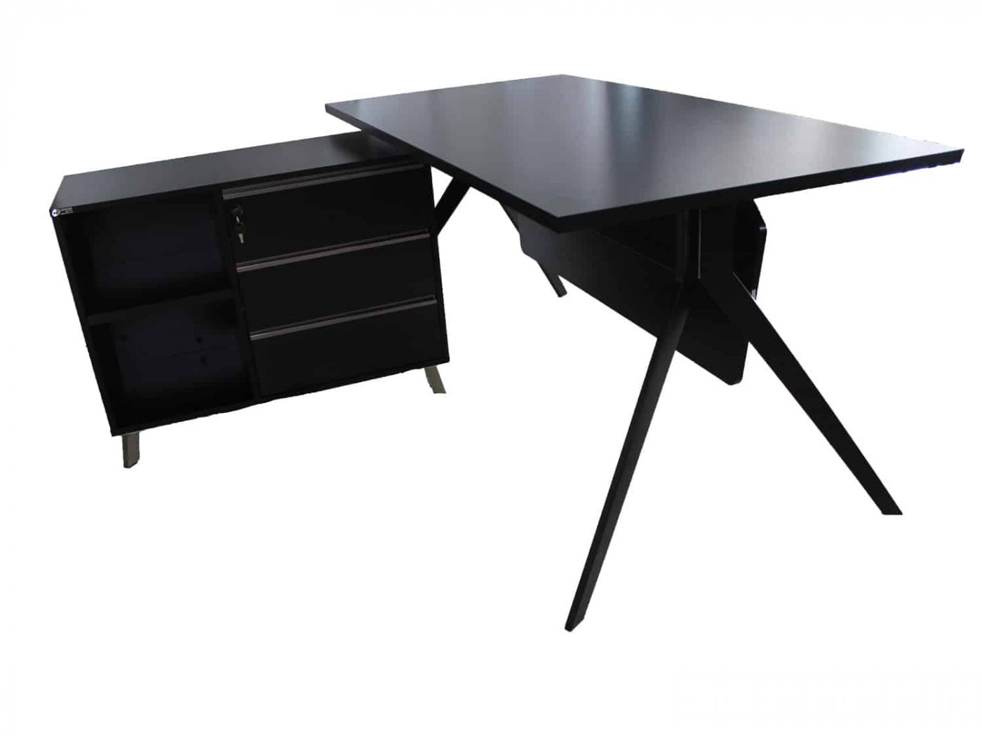 שולחן מנהל דגם טוקיו בשחור