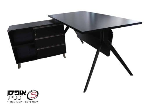 שולחן מנהל דגם טוקיו בשחור