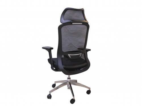 כסא מנהלים דגם שגב צבע שחור