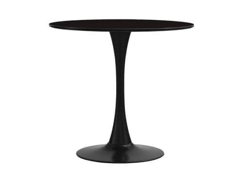 שולחן עגול דגם אסנת צבע שחור
