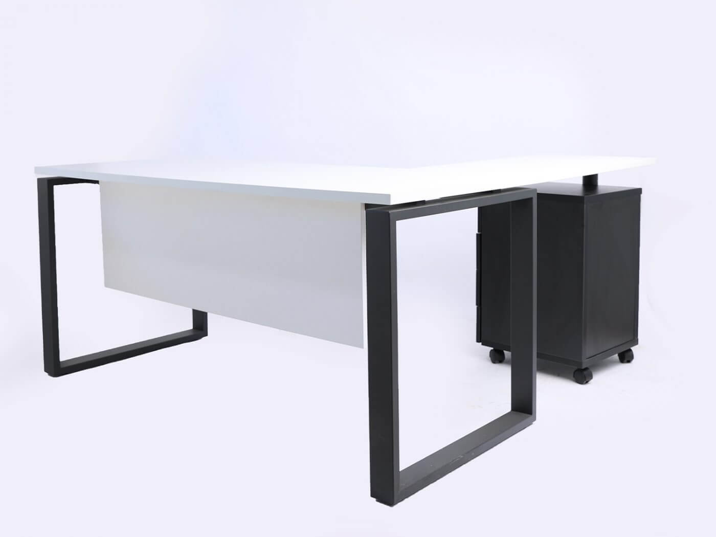 שולחן מחשב דגם לירי עם ארגז נייד