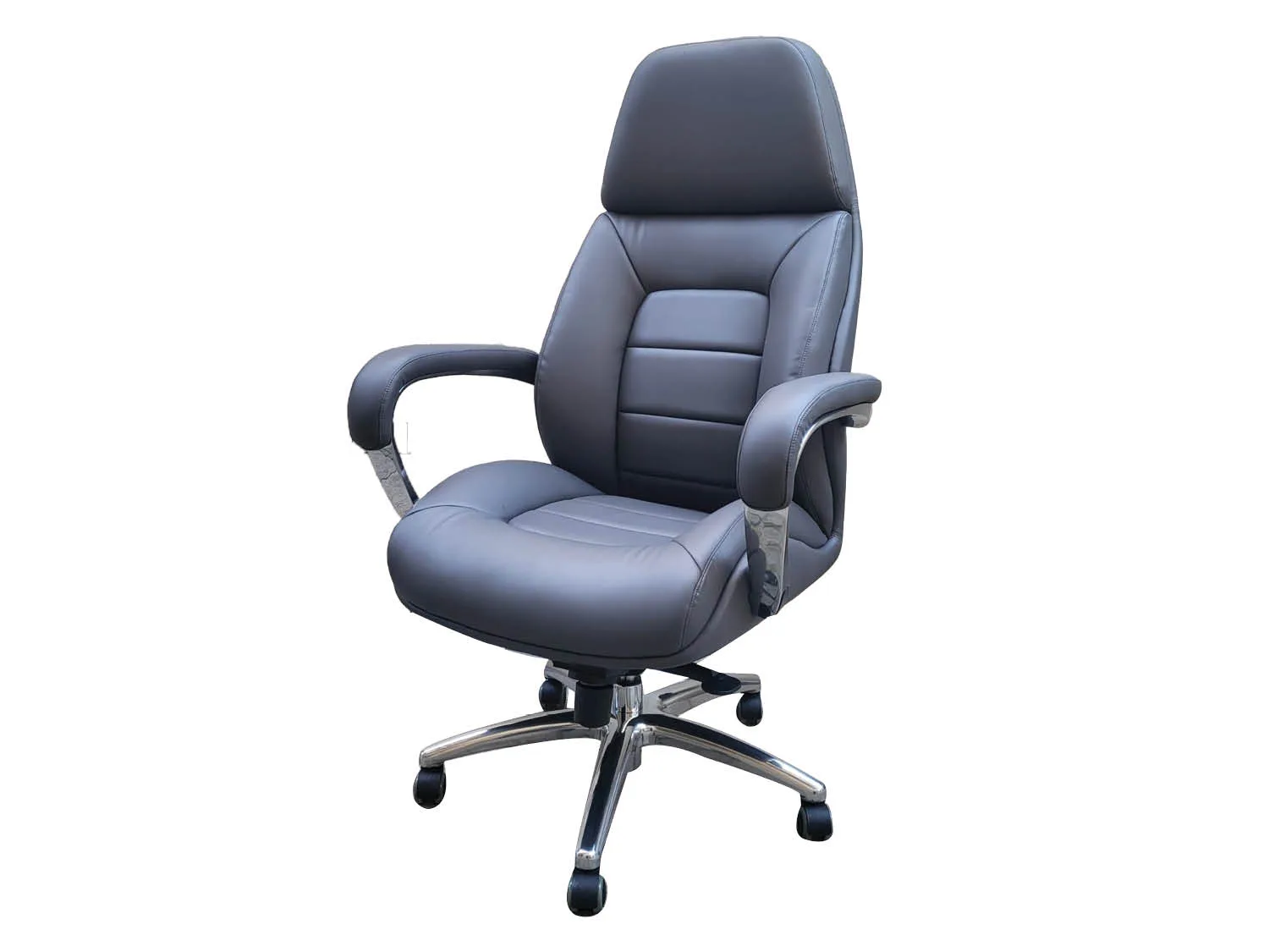 כסא מנהל בצבע אפור דגם וגאס