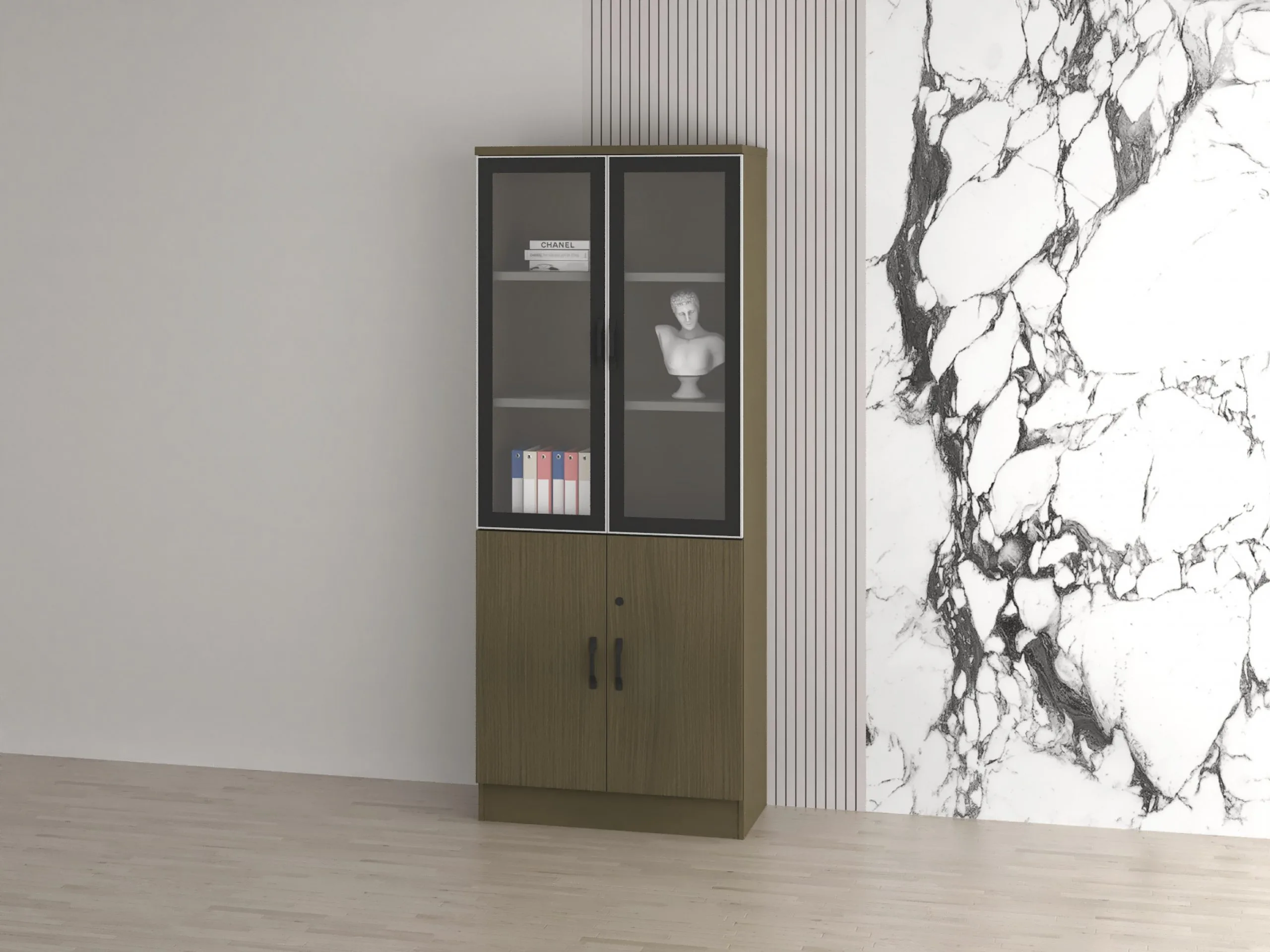 ארון ויטרינה דגם ניו יורק