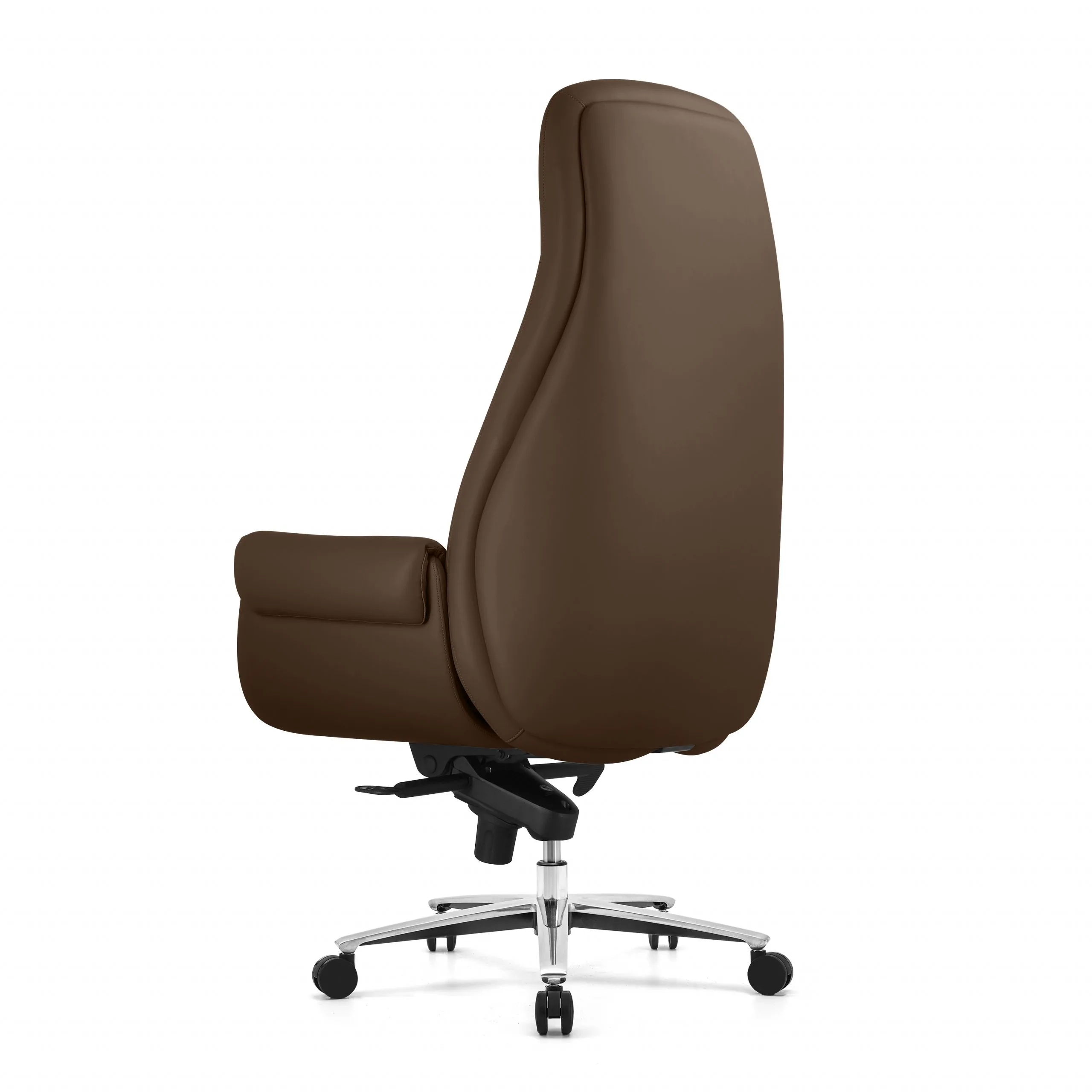 כסא מנהל דגם סנטור בצבע קפה