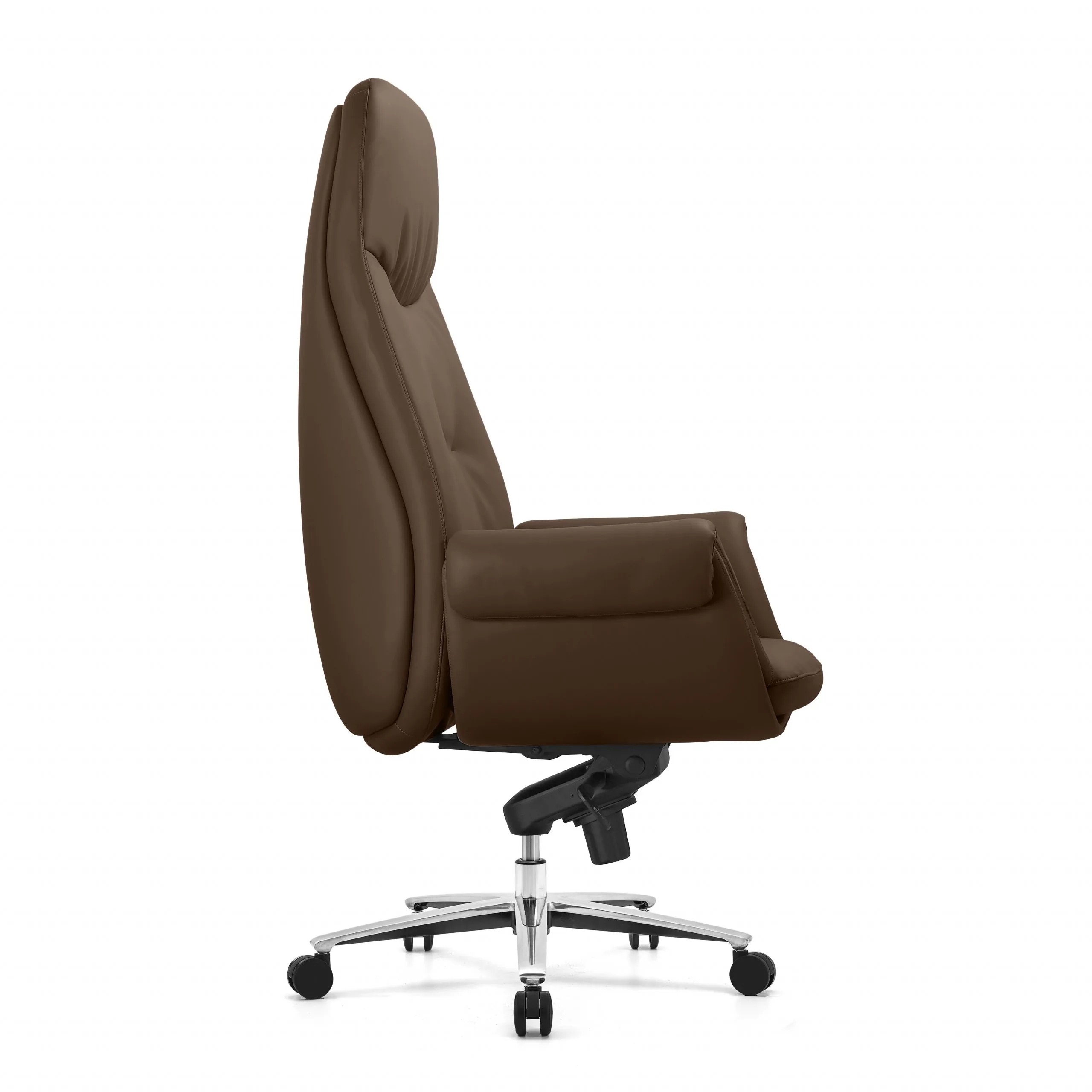 כסא מנהל דגם סנטור בצבע קפה