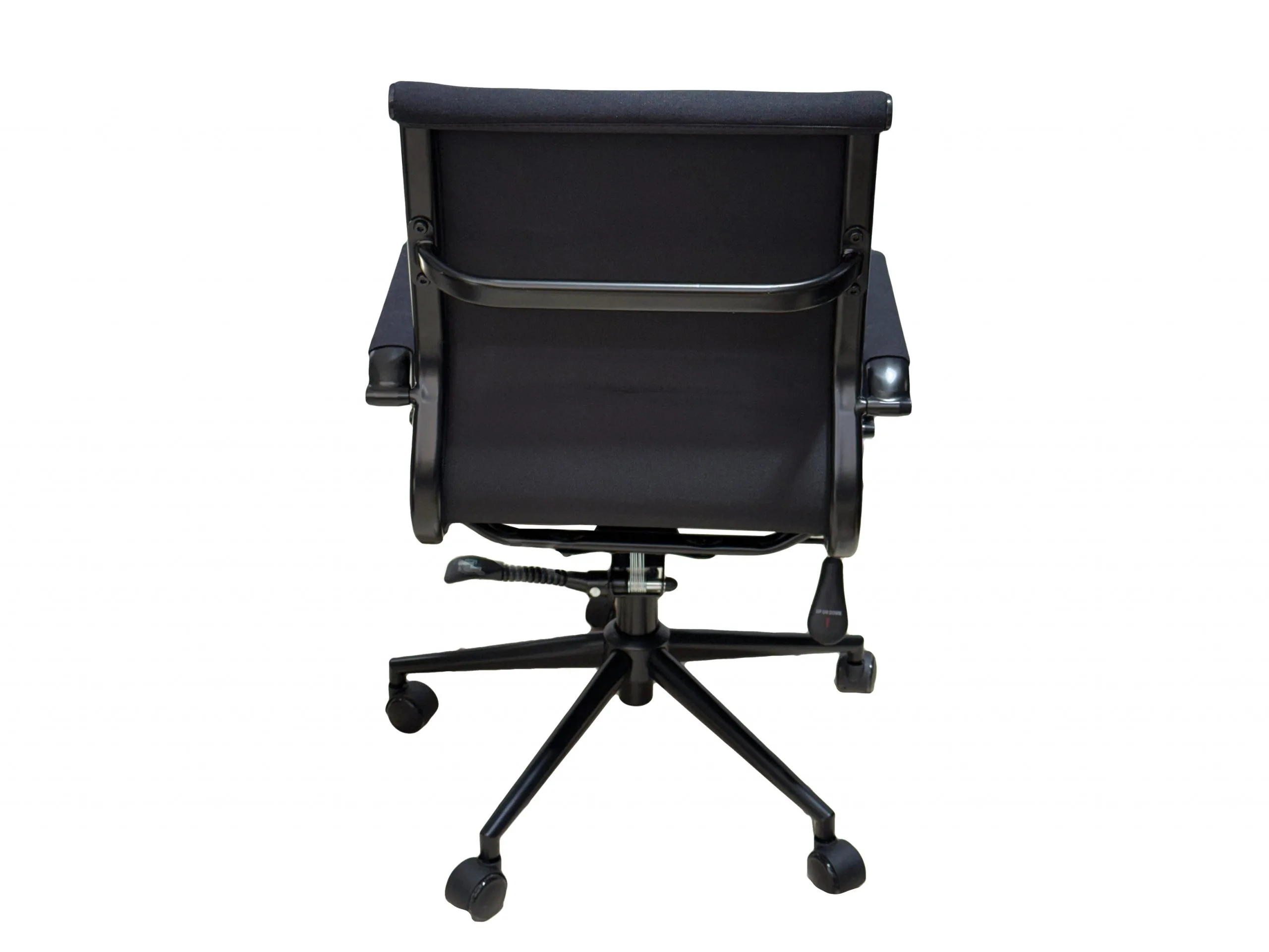 כסא שחור דגם אומגה מבד