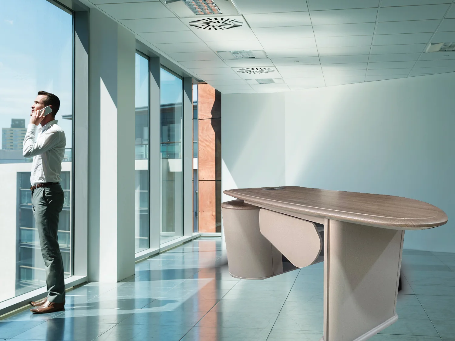 שולחן מנהלים מהודר דגם טורינו