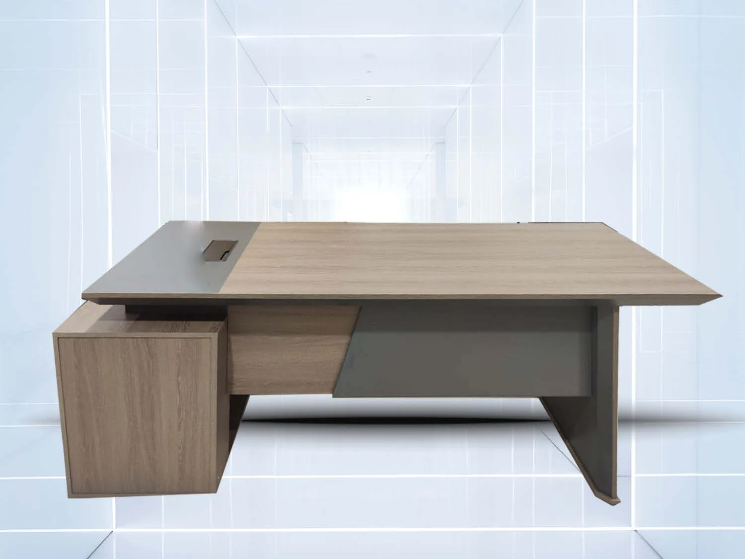 שולחן מנהל דגם לונדון בהיר