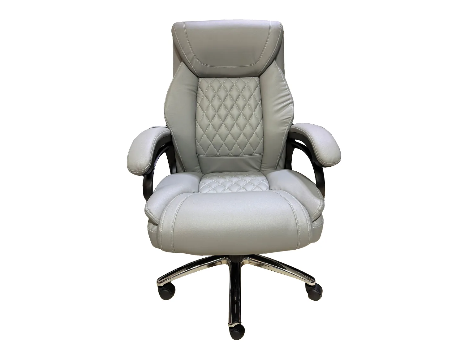 כסא מנהל ארגונומי דגם רובי אפור